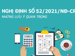 Nghị Định Số 52/2021/NĐ-CP Gia Hạn Thời Hạn Nộp Thuế